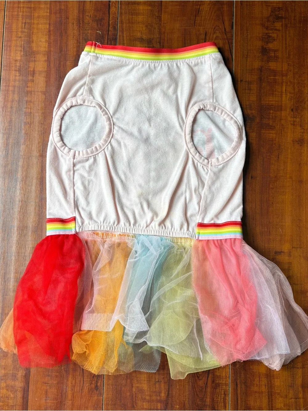 YOU ARE LOVED™ Pride Rainbow Tulle Dog Dress – Size M